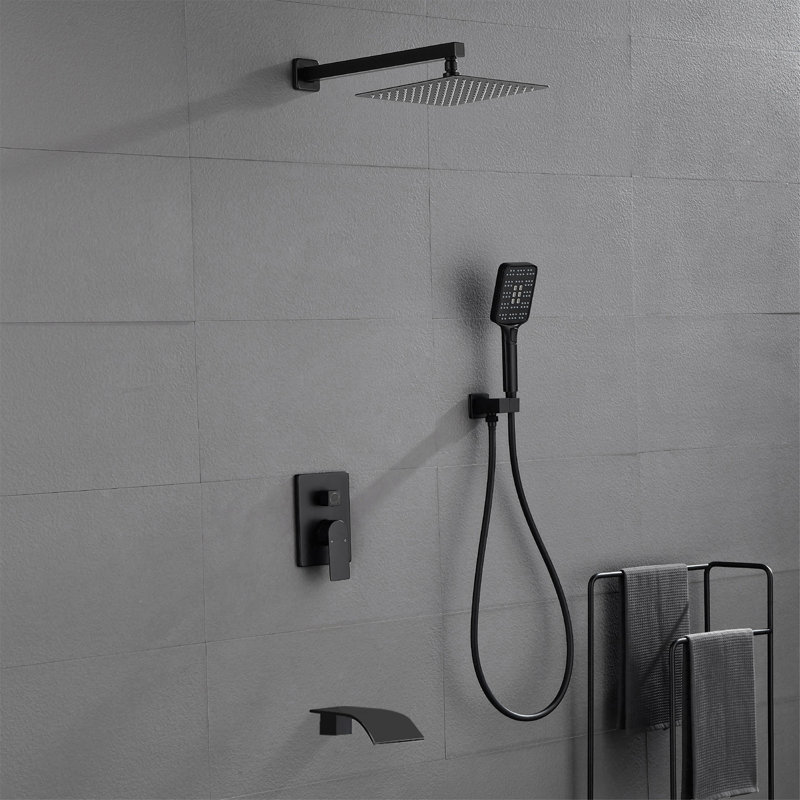 Robinet de baignoire et de douche inclus