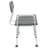 Phoebe Aluminum Height Adjustable Medical Shower Transfer Bench