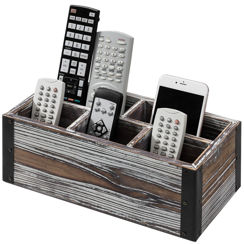 Brown Remote Control Holder
