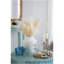 D12x14 "Vase rond en terre cuite avec finition blanc naturel