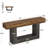 Wooden Console Table, Narrow Long Wood Sofa Table, Living Room Table Rectangular Sofa Table Behind The Couch