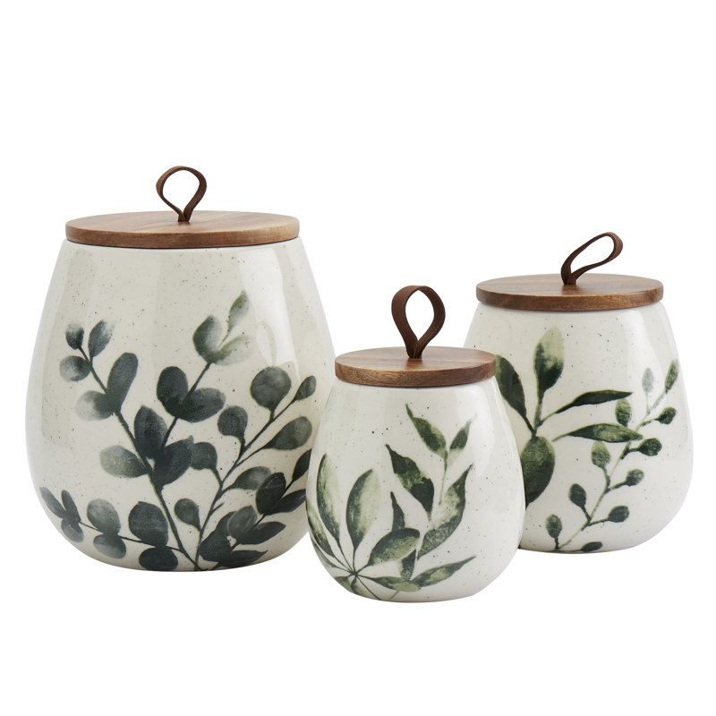 Ensemble de pots sur table 3 pièces On the Counter