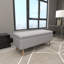Banc de rangement rembourré Padillo-30690460