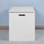 Lift Top Entryway Storage Cabinet With 2 Safety Hinge