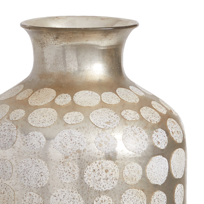 Glass Table Vase, 21" H x 11" W x 11" D