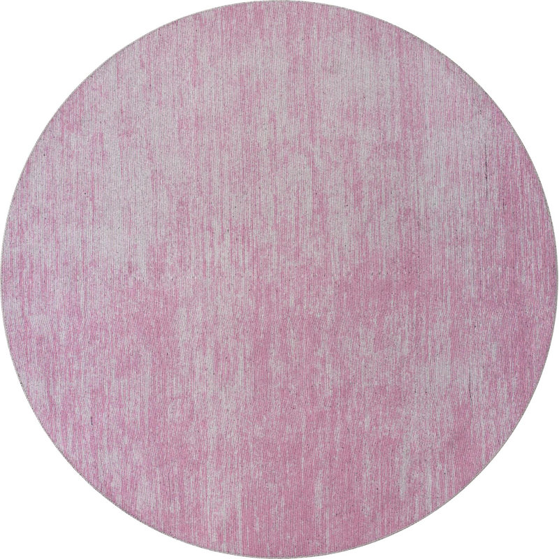 Ikhasa Chenille Indoor Rug, Round 7'7"
