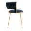 Velvet Tufted Dining Chair(set Of 2)-81437505