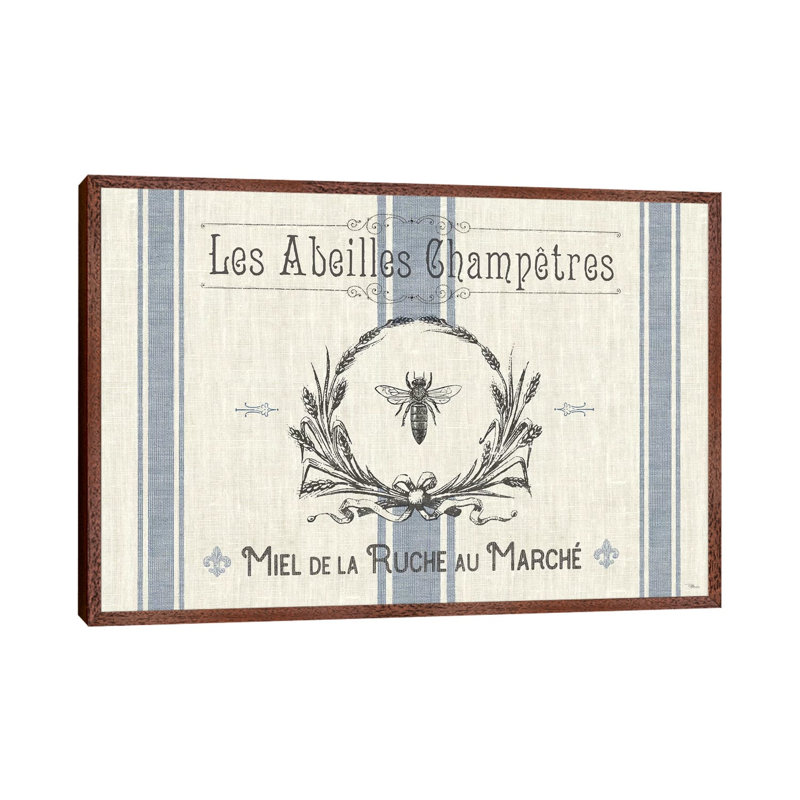 French Farmhouse I - Print on Canvas, 66.04 cm H x 45.72 cm W, Classic Brown Wood Framed