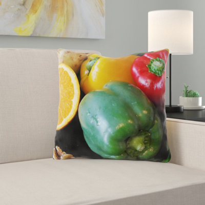 Paprika Throw Pillow