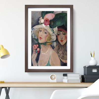 Dress Down Friday by Gerda Wegener - Picture Frame Painting