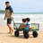 Green Wagon Cart For Firewood Transport