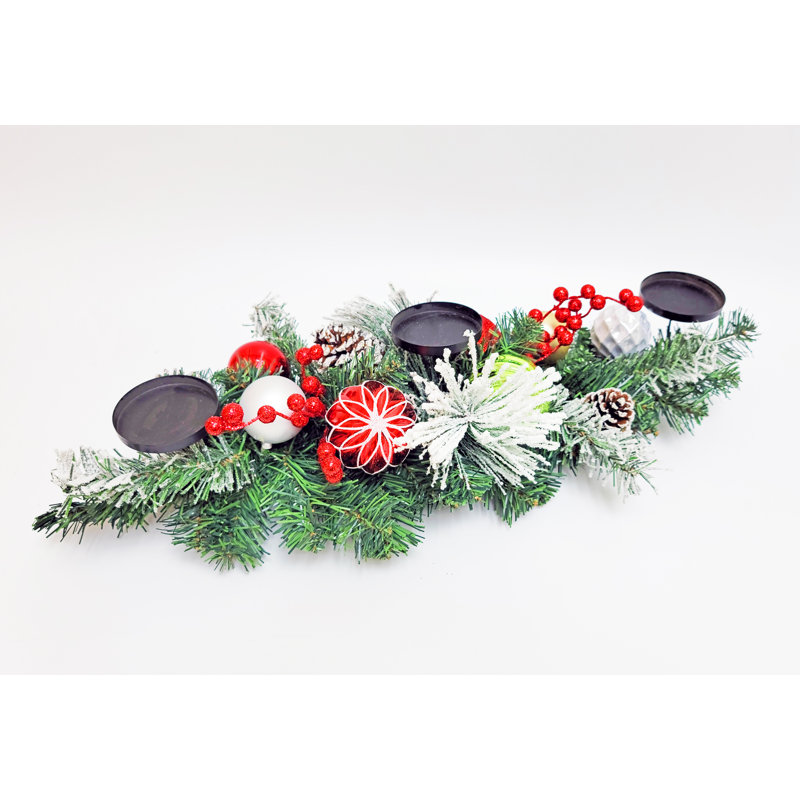 Décoration de Noël fleur de baies