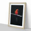 Perched Parrot in Abstract - Picture Frame Graphic Art Print-55738979-55738984