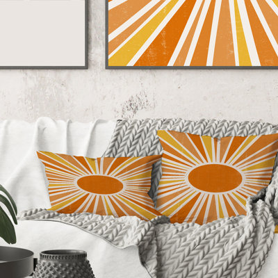 Abstract Throw Pillow