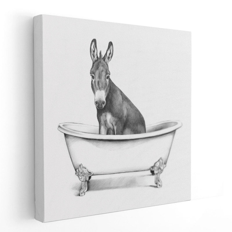 «Clawfoot Critter IV», reproduction d'art sur toile, H 40 po x l 40 po