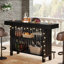 Unité de bar 63 po Modern Black