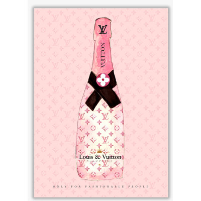 LV Fashion Champagne - Print