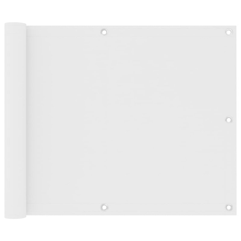 Tissu Oxford Vidaxl, Blanc, L 157,5 po x P 29,5 po