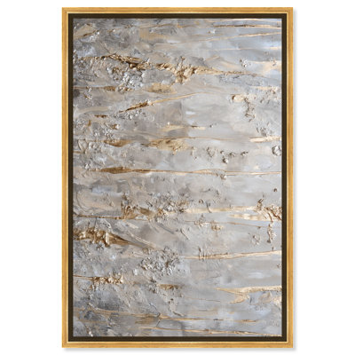 Harvest Gleam 2 Canvas Elegant Gold Abstract by Art Remedy