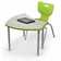 5 Student Hierarchy Shapes Collaborative Student Desk Chair