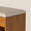 Banc de vestibule 34,4 po Mid-Century