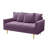 Madalinn 58'' Velvet Loveseat-1294829416