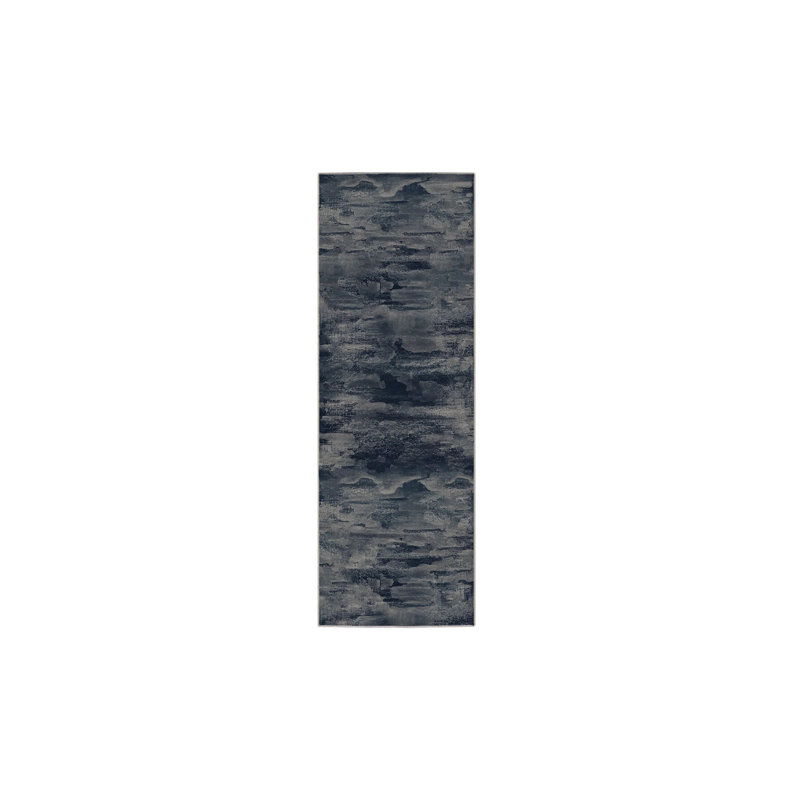 Chenille Abstract Indoor Rug, Runner 2'9 x 8'