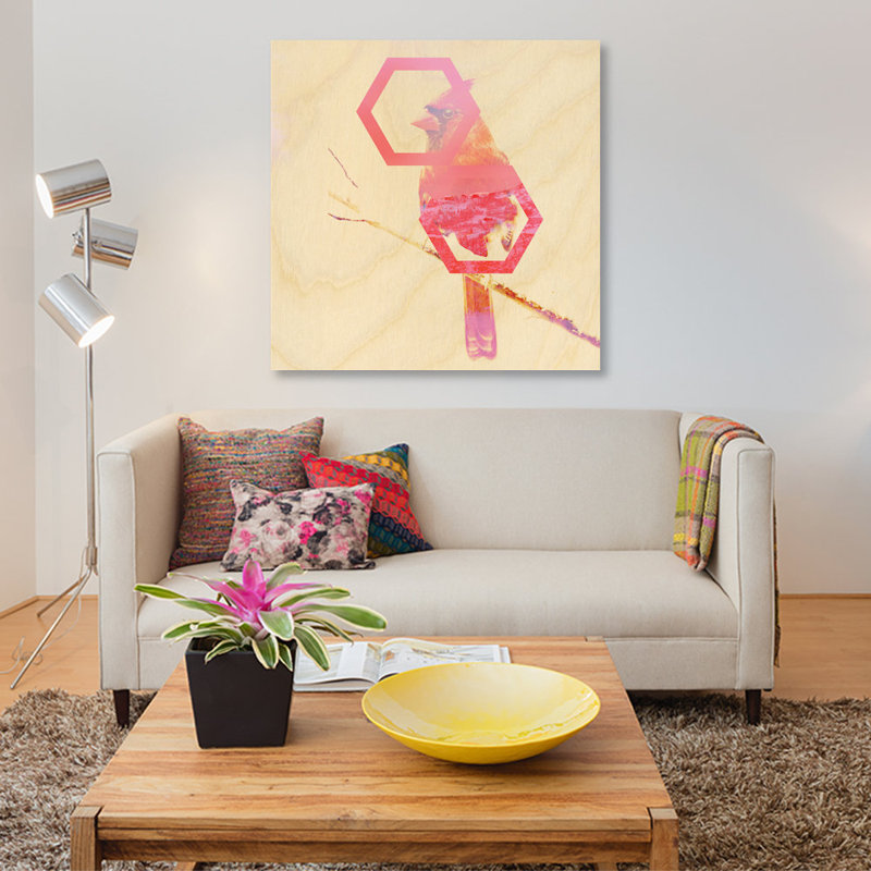 «Look for Love» par 5by5collective, impression sur toile tendue, H 37 po x l 37 po x P 1,5 po, Toile tendue, Pas de tapis