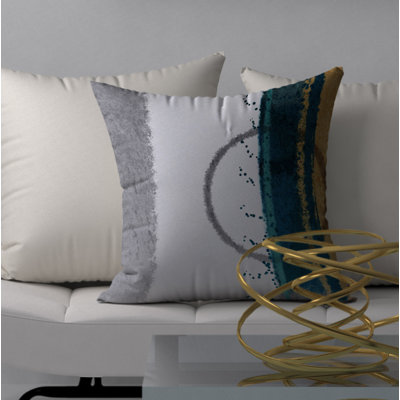 Housse de coussin décorative carrée Save