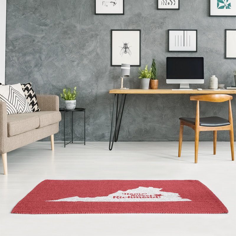 Tapis de la zone rouge virginie Richmond, Rectangle 2 pi x 3 pi