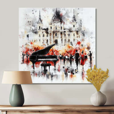 «Vienna Grand Piano Italian Music II - Cityscapes», impression murale en métal