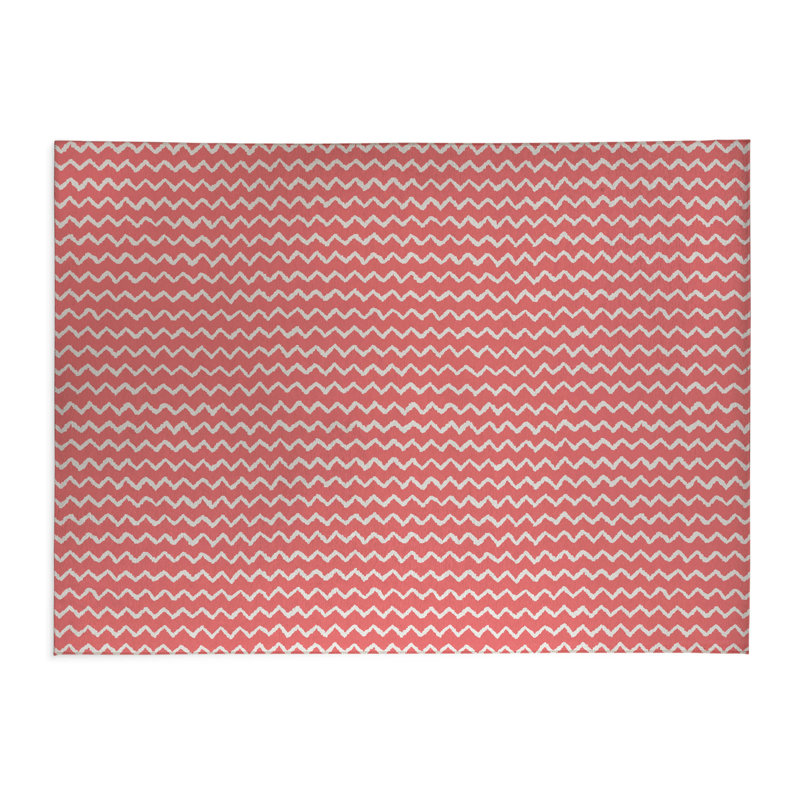 Tapis de cuisine Byrdhill, Rectangle 3' x 5', Dusty Rose