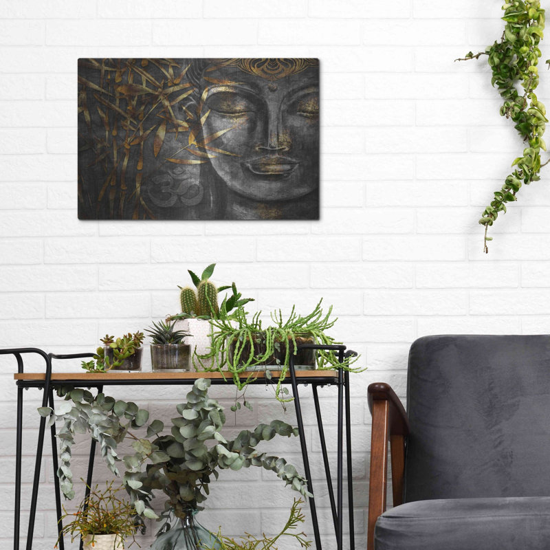 "Golden Budha" par Luxe, H 12 po x l 16 po