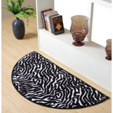 Animal Print Area Rug - Zebra Migrant Beauty