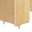 Kristy Fluted Wood Desk