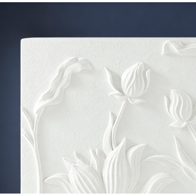 Buffet haut de gamme en bois massif blanc