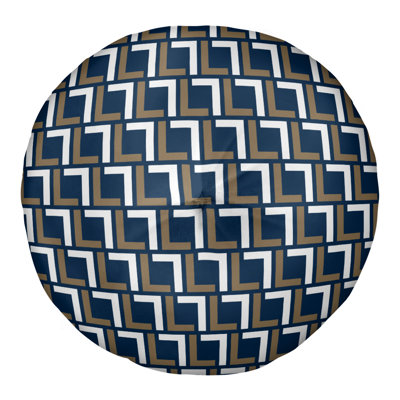 Geometric Reversible Throw Pillow