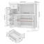 Garde-manger 32,3 po avec station de charge et support pour micro-ondes