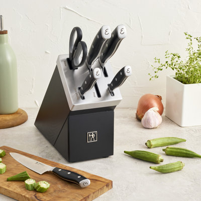 HENCKELS Nola 7 Piece, Knife Block Set