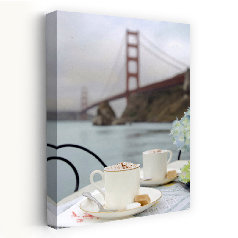 Dream Cafe Golden Gate Bridge # 6 - Photographie, Californie, San Francisco, États-Unis, art, H 24 po x l 16 po
