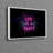 Abstract Neon Party Inspired Tropical Design On Modern Canvas Wall Art For A Vibrant Touch In Your Living Room Bedroom Or Office Space-858404926-858404923-858404927