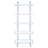 Colfax Clear 5-shelf Bookshelf