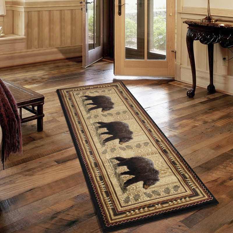 Tapis noir Nature's Nest Gccbl3010 - 2 pi 7 po X 3