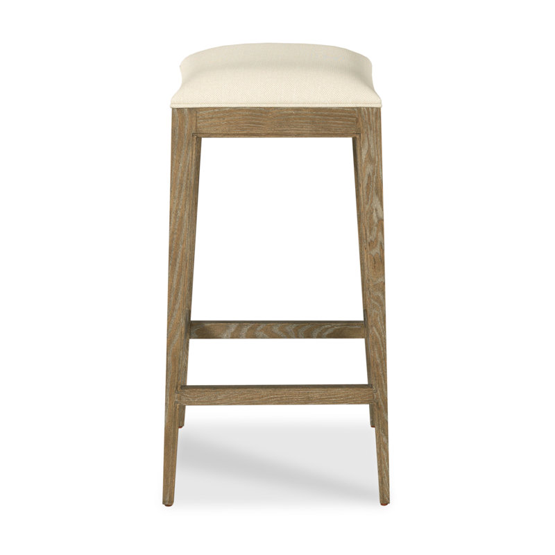 Counter & Bar Stool, Bar Stool (31" Seat Height), Beige Seat/Vintage Natural Frame