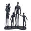 FAMILY 5 OUTING Iron Figurine 18cm-92166427