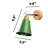 Adjustable Head Metal Body Wooden Base Spotlight Wall Sconce-242271767