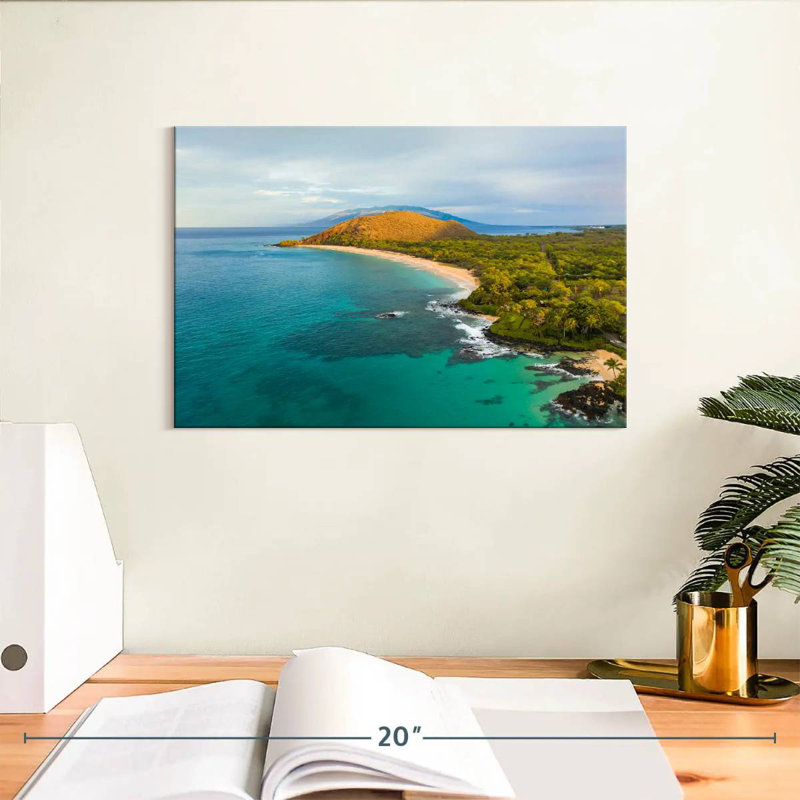 Gillard Blue Makena Beach, H 8 po x l 12 po