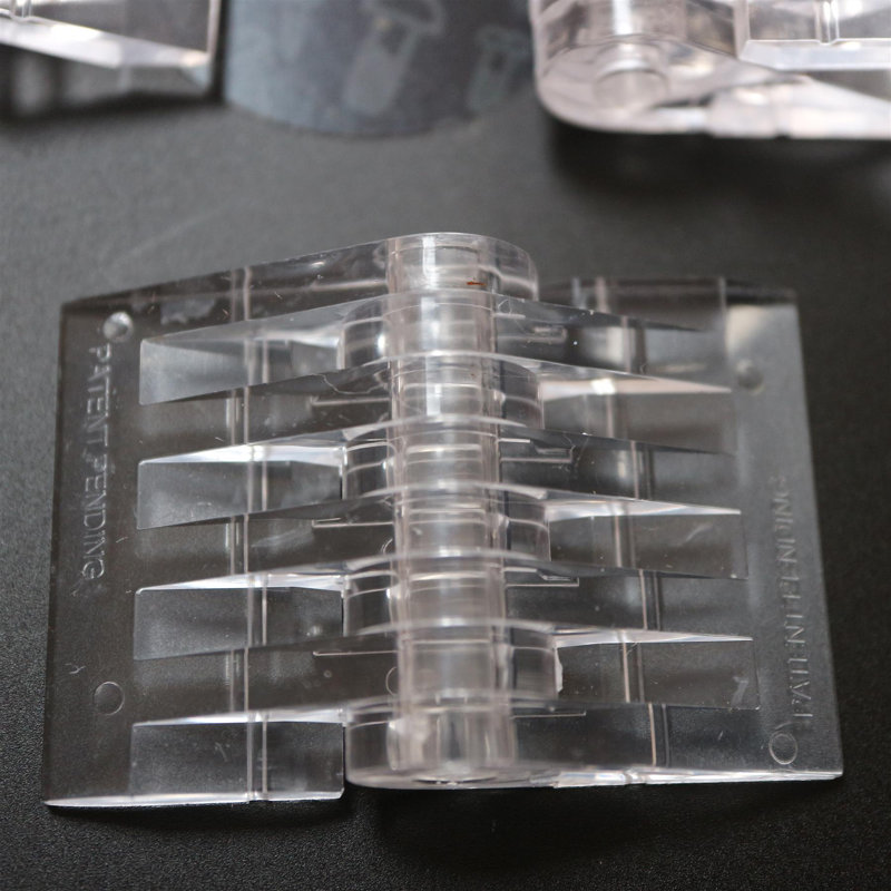Monster Hinge Hinges Clear Acrylic Plastic Perspex Transparent