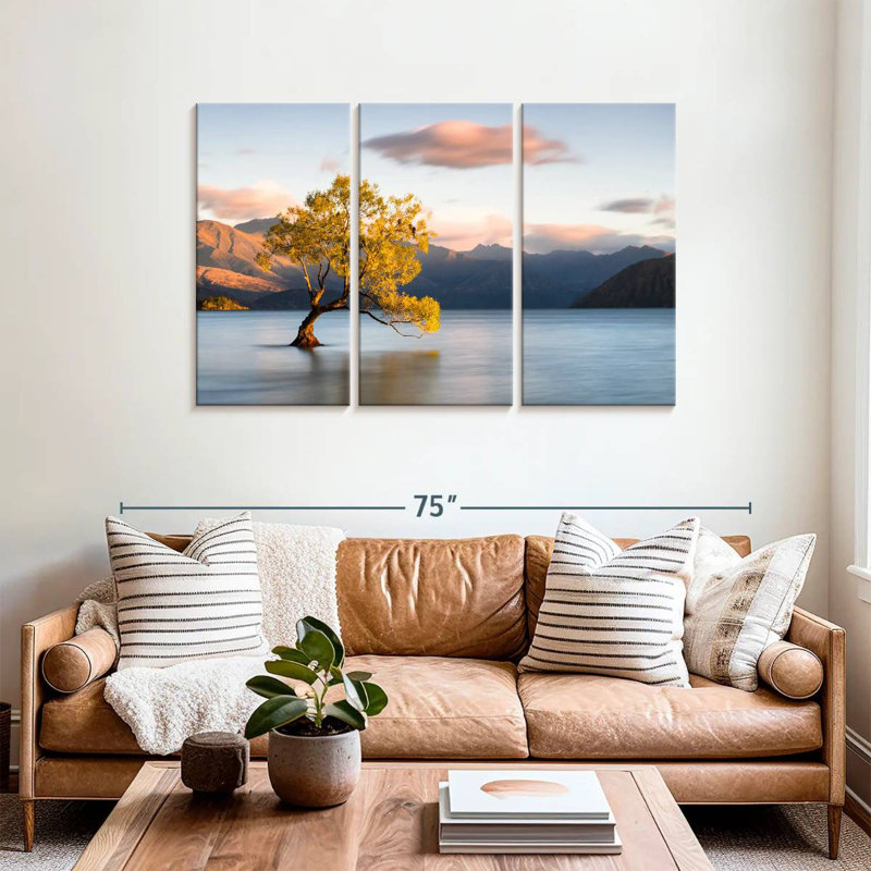 Alvord Lake Wanaka, Nouvelle-Zélande, H 36 po x l 57 po