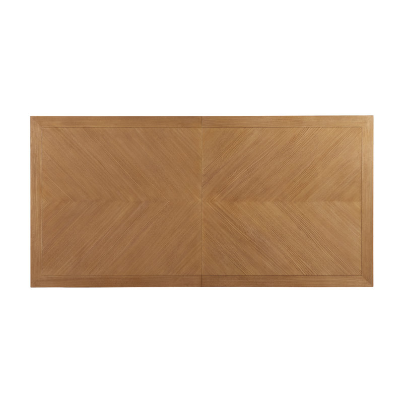 Newport Extendable Solid Wood Dining Table, Sandstone